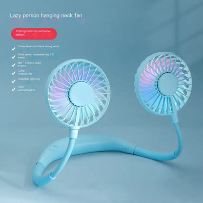 Portable Neck Fan - Lightweight ABS Design