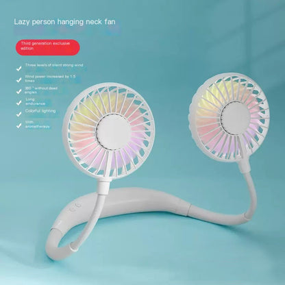 Portable Neck Fan - Lightweight ABS Design