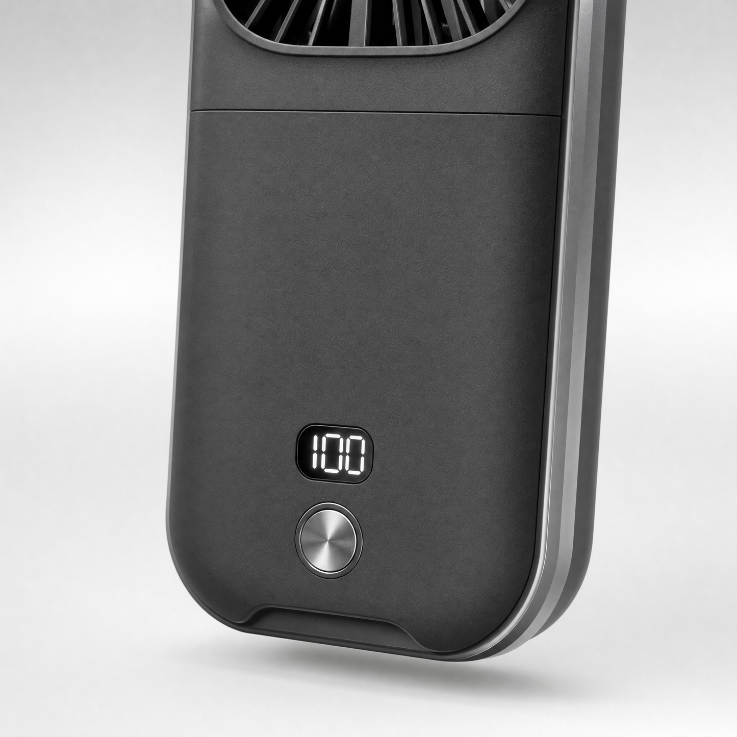 Dual-Mode Travel Fan (Deep Black)