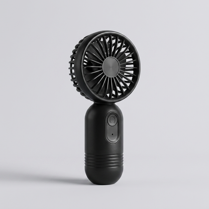 Cute Travel Fan (Black)