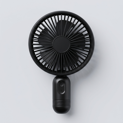 Cute Travel Fan (Black)