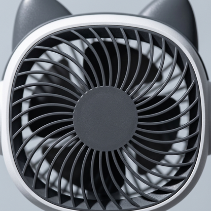 Chic Mini Portable Fan (Ice White)