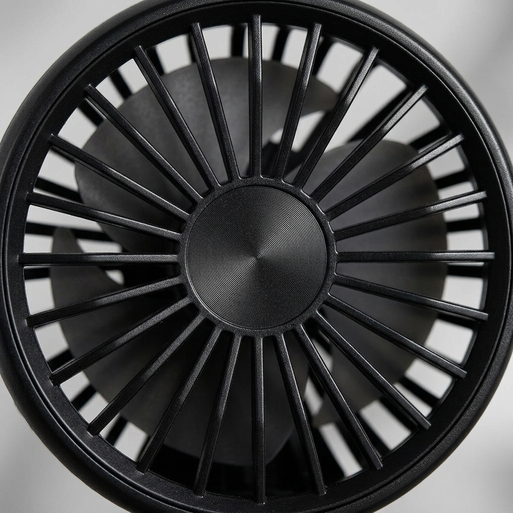 Cute Travel Fan (Black)