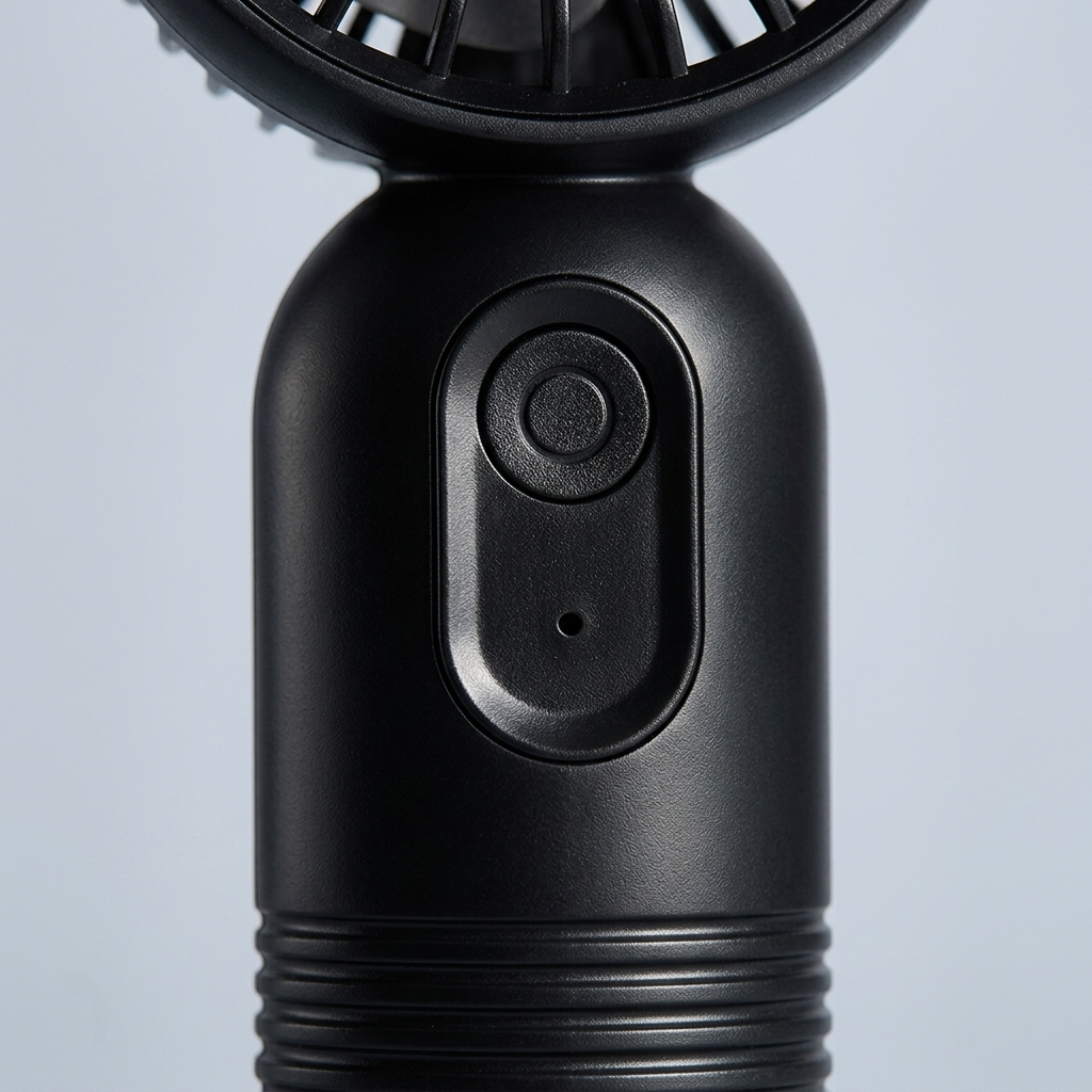 Cute Travel Fan (Black)