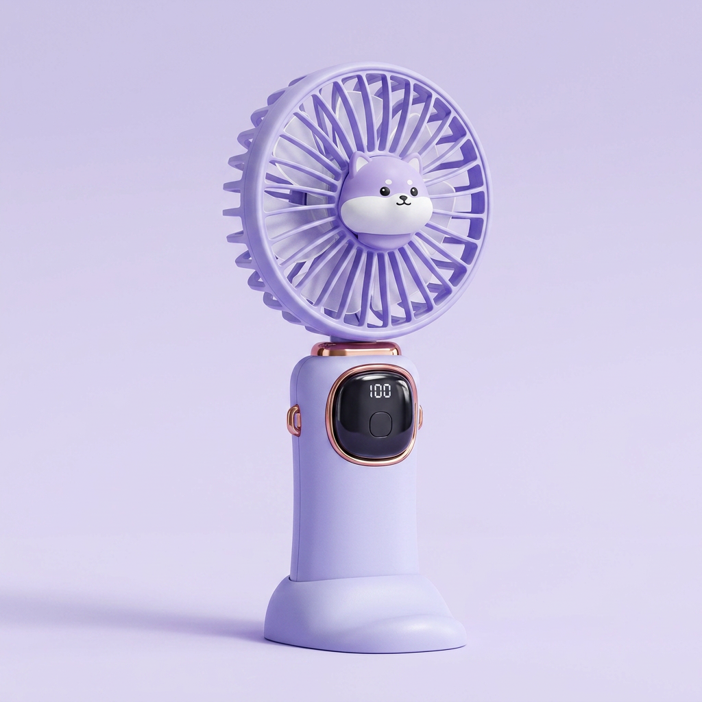 Shiba Fan (Lavander)