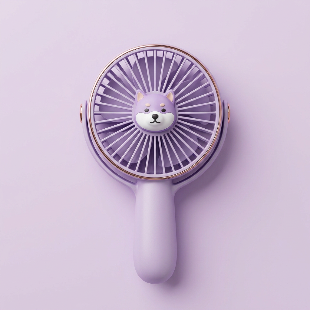 Shiba Fan (Lavander)