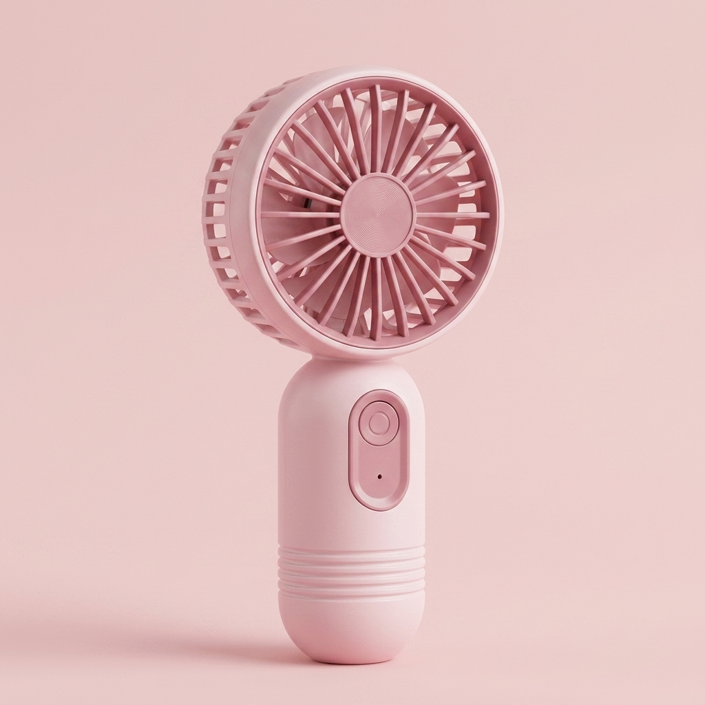 Cute Travel Fan (Pink)