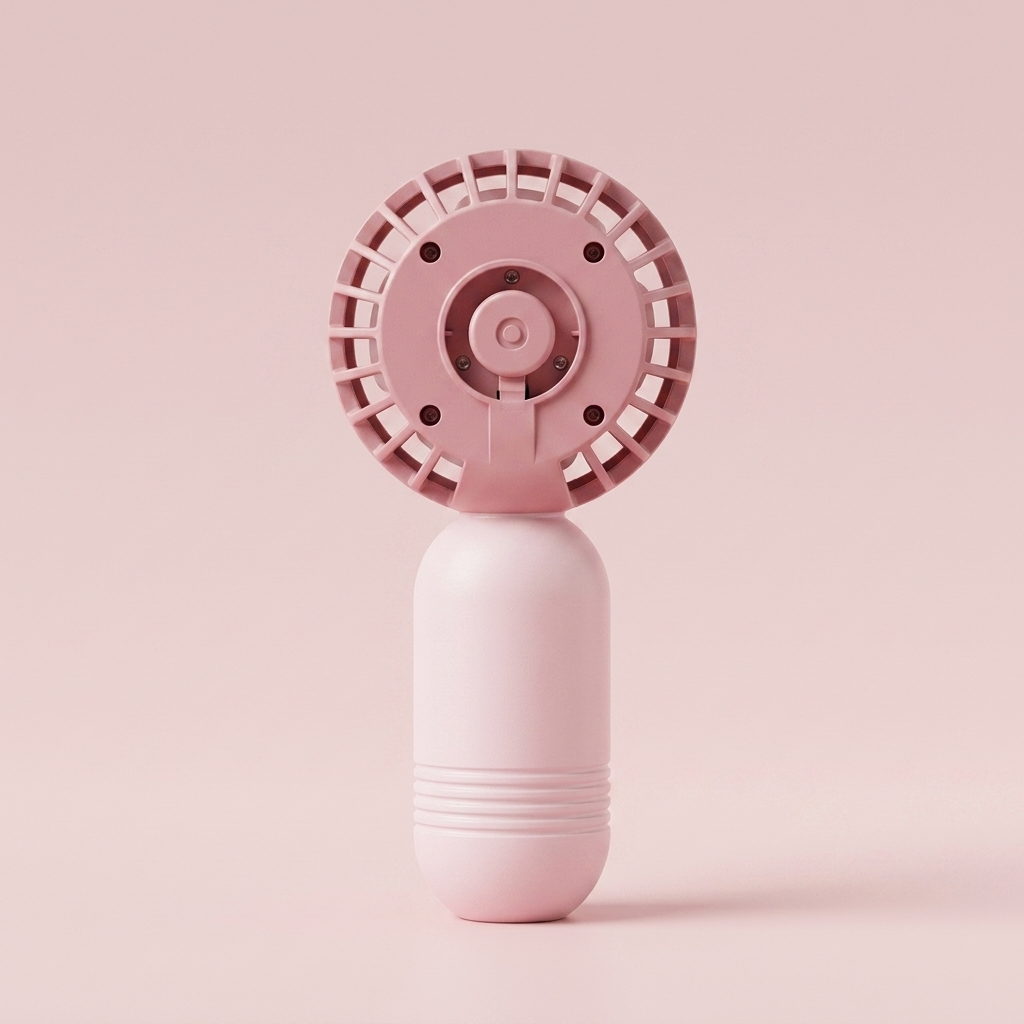 Cute Travel Fan (Pink)