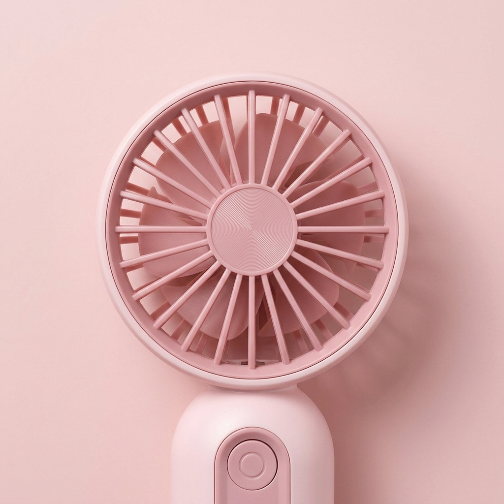 Cute Travel Fan (Pink)