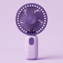 Cute Travel Fan (Purple)