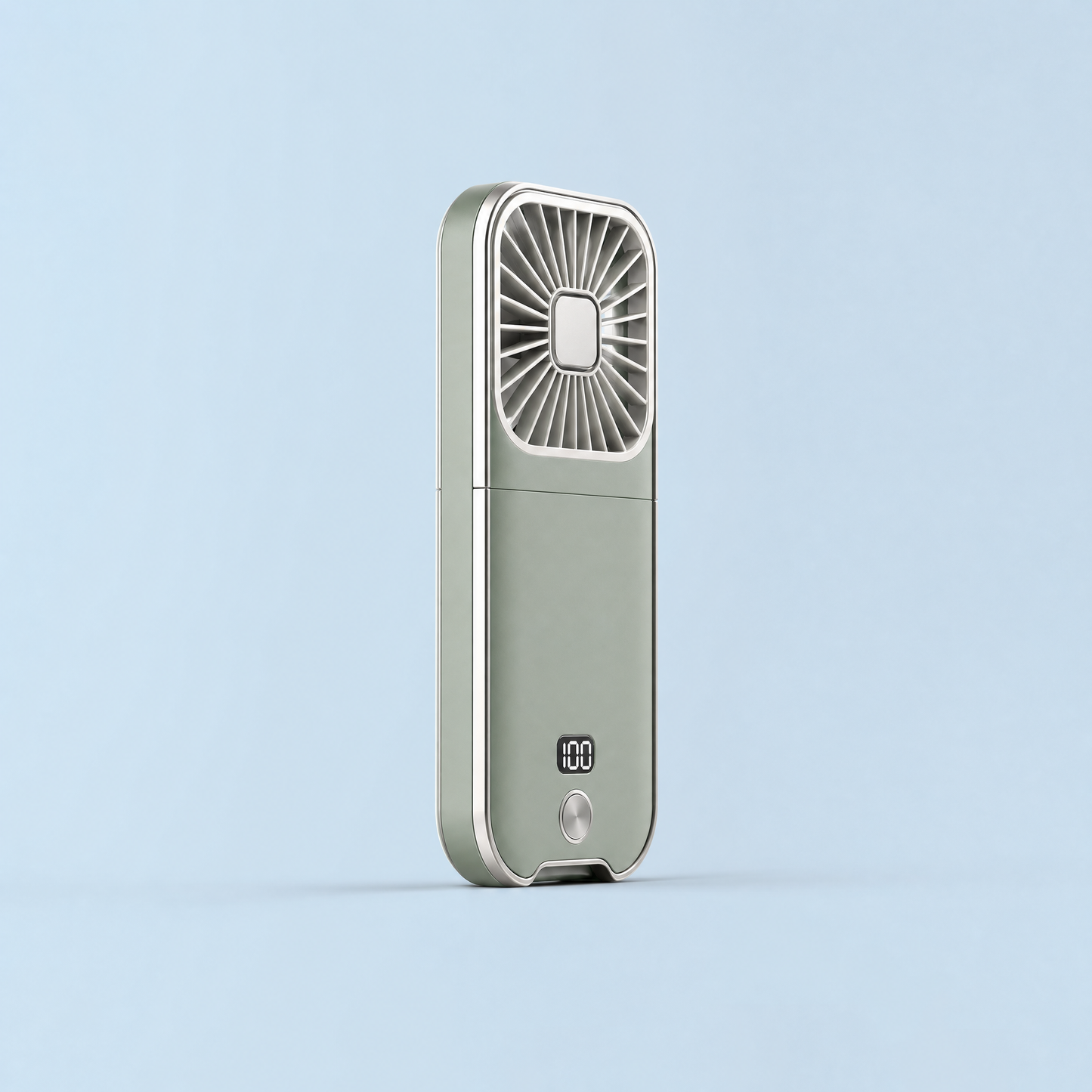Dual-Mode Travel Fan (Sky Grey)