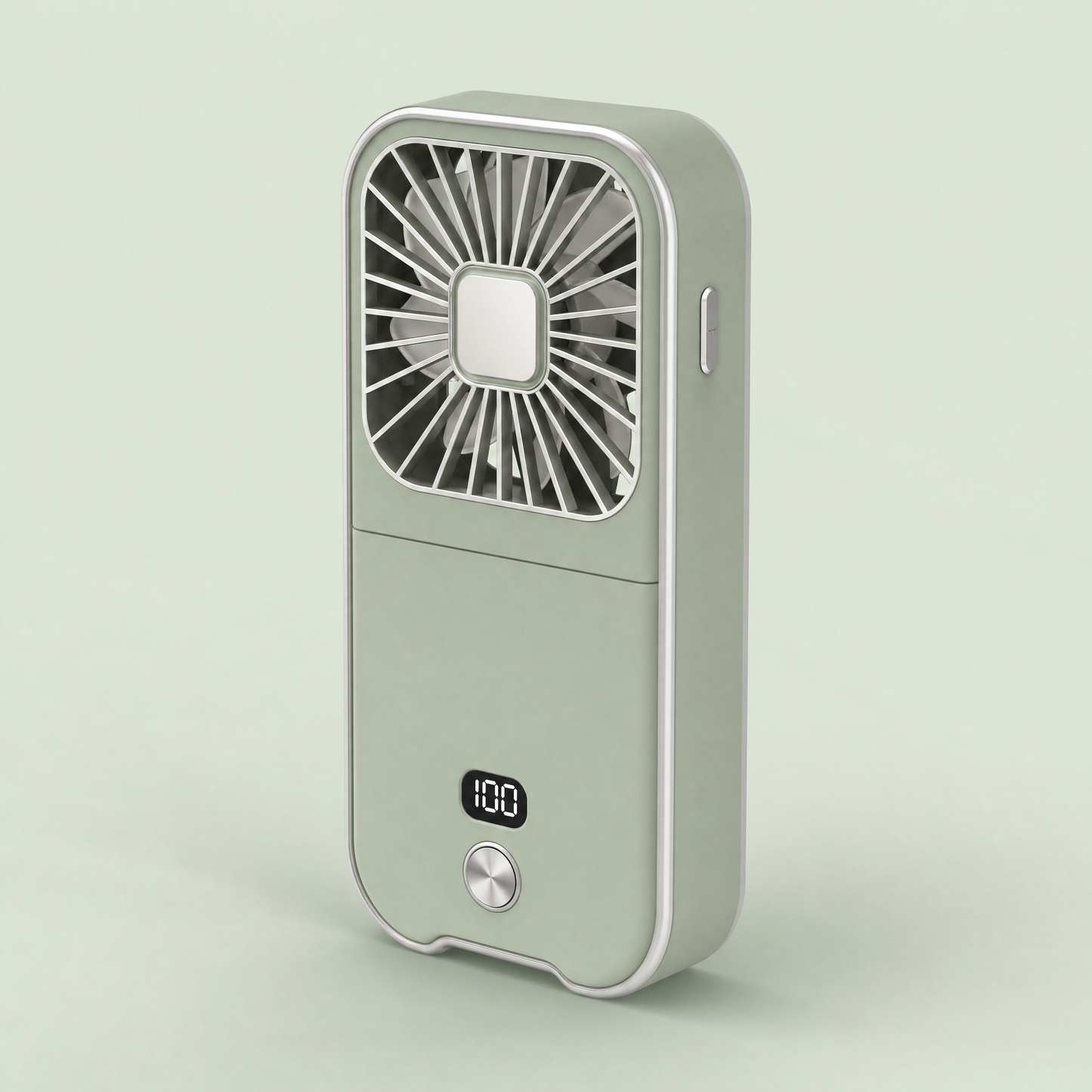 Dual-Mode Travel Fan (Sky Grey)