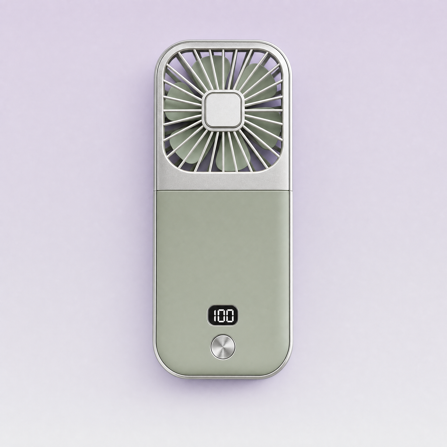 Dual-Mode Travel Fan (Sky Grey)