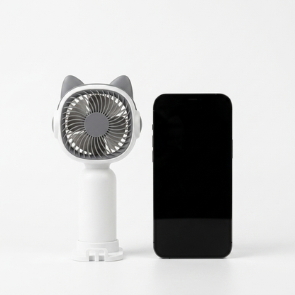 Chic Mini Portable Fan (Ice White)