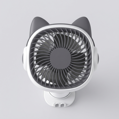 Chic Mini Portable Fan (Ice White)